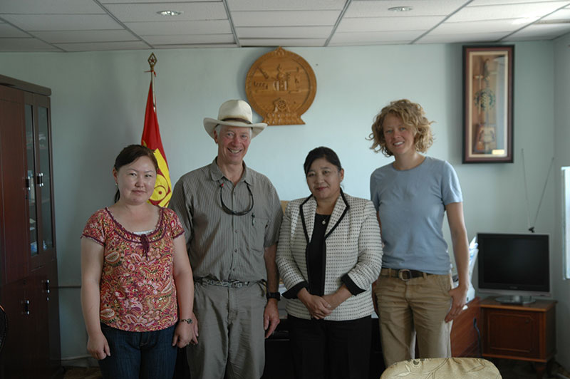 Sunjee, Cliff, and Rebecca meet Governor Oyun